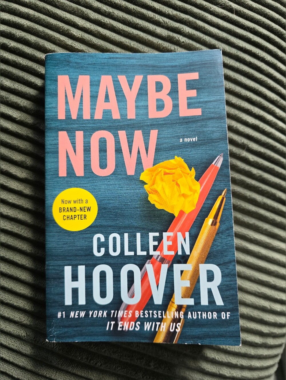 Maybe Now by Colleen Hoover